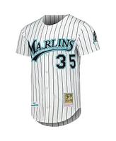 Mitchell & Ness Men's Dontrelle Willis White Florida Marlins Cooperstown Collection Authentic Jersey