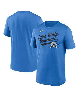 Nike Men's Blue Minnesota Twins 2025 City Connect Team Phrase Script Legend Performance T-Shirt