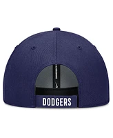Nike Men's White/Royal Los Angeles Dodgers Club Performance Adjustable Hat