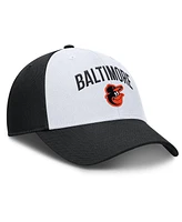 Nike Men's White/Black Baltimore Orioles Club Performance Adjustable Hat