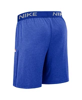 Nike Men's Royal Atlanta Braves Authentic Collection City Connect Performance Knit Shorts