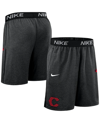 Nike Men's Black Cincinnati Reds Authentic Collection City Connect Performance Knit Shorts