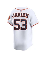 Nike Men's Cristian Javier White Houston Astros Home Limited Player Jersey