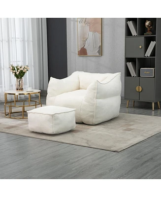 Cozy Bean Bag Chair with Durable Comfort for Indoor and Outdoor Use