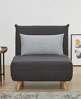 Gold Sparrow 33" Polyester Susie Convertible Chair Bed, Created for Macy's