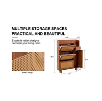 Modern Minimalist Shoe Cabinet (37.4")