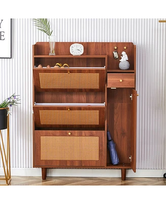 Modern Minimalist Shoe Cabinet (37.4")