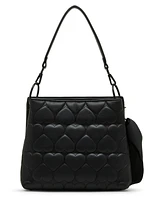 Betsey Johnson Always Heart-Core Small Bucket Bag