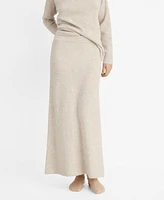 Mango Women's Long Knitted Skirts