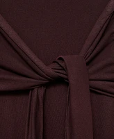 Mango Women's Knot Detail Knitted Skirts