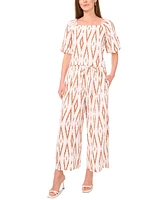Vince Camuto Women's Square-Neck Puff-Sleeve Blouse