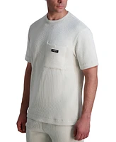 Karl Lagerfeld Paris Men's Textured Oversized T-Shirt