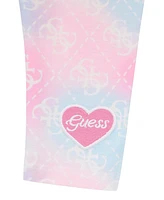Guess Baby Girls 2-Piece Long Sleeve T-Shirt and Printed Legging Set