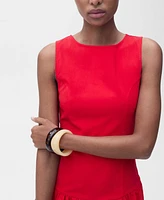 Mango Women's Short Balloon-Effect Dress