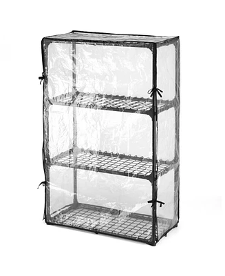 Heavy-Duty 4-Shelf Wire Rack: Durable Storage Solution for Home, Office, and Commercial Use