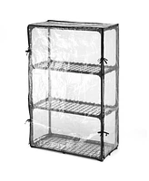 Heavy-Duty 4-Shelf Wire Rack: Durable Storage Solution for Home, Office, and Commercial Use