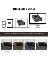 Minimalist 86" Sectional Sofa Bed with Pillows (6-Seat Convertible)