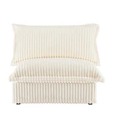 Koala Armless Sofa - Cream