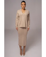 Jluxlabel Women's Estela Sweater Knit Top