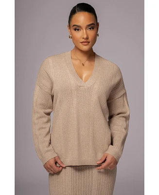 Jluxlabel Women's Estela Sweater Knit Top