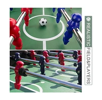 Foosball Table Soccer Arcade Games: Foosball Tables Adult Size for Home, Game Room, Bar