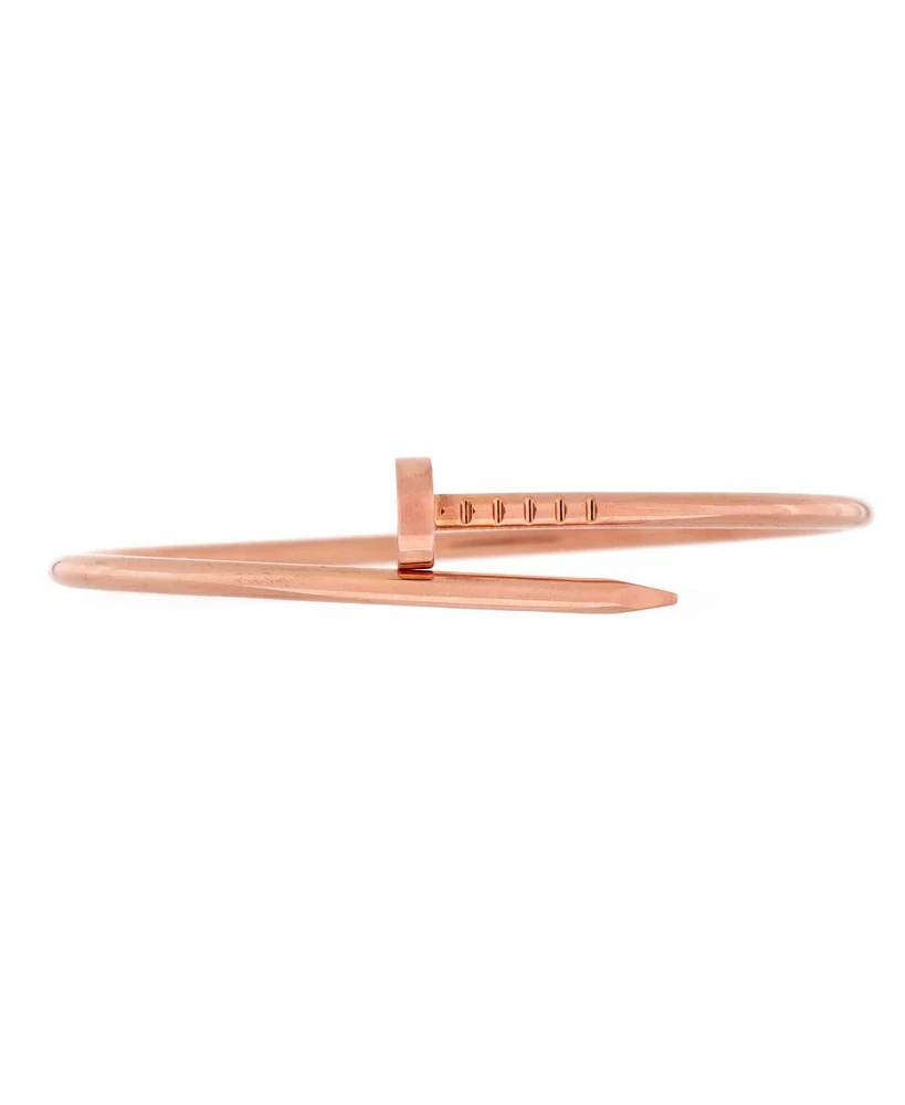 Pre-Owned Cartier Small Juste un Clou Bracelet 18K Rose Gold