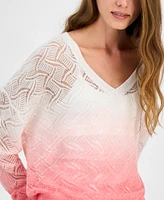 Boss Orange Women's Ombre Pointelle Sweater