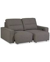 Frandlyn 2-Pc. Fabric Power Sliding Sofa, Exclusively at Macy's