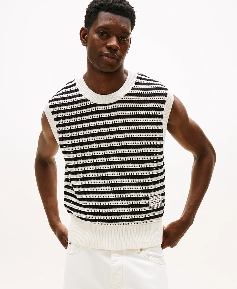 Tommy Hilfiger x Apxgp Collection Men's Stripe Sweater Vest