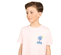 B By Brooks Brothers Big Boys Tropical Graphic T-Shirt
