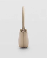 Mango Women's Oval Shoulder Bag