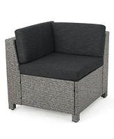 Puerta V Shape Sectional - Corner & Coffee Table