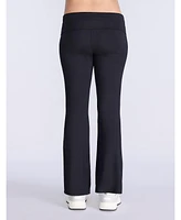 Motherhood Maternity Roll Over Waistband Flare Legging