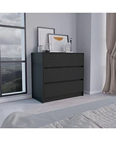 Three Drawer Dresser for Bedroom Organization and Decor