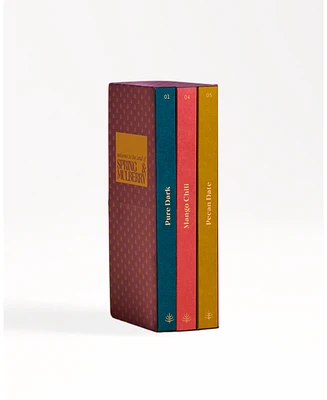 Spring & Mulberry Spice Market Collection Date-Sweetened Dark Chocolate Bar Gift Set, 3-Pack