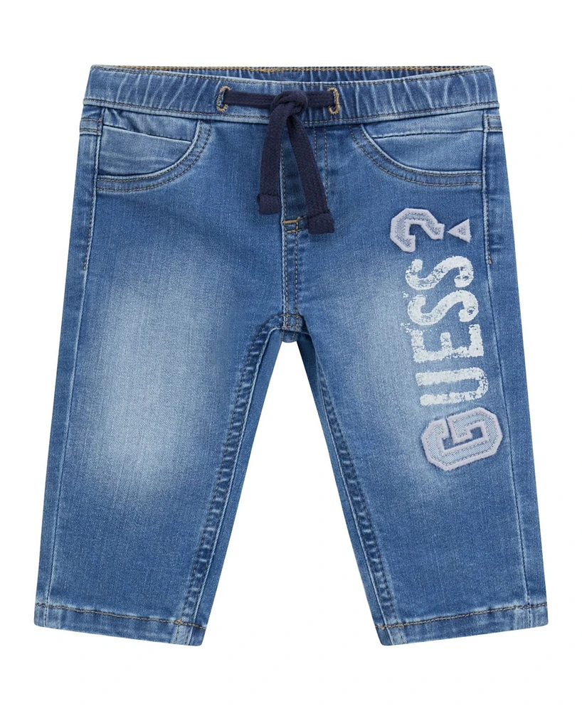 Guess Baby Boys Stretch Denim Pull-On Jeans