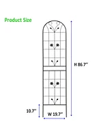 2-Pack 86.7" Metal Garden Trellis - Climbing Plant Support