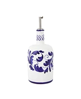 Vietri Arezzo Cobalt Olive Oil Bottle