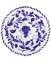 Vietri Arezzo Cobalt Serving Bowl