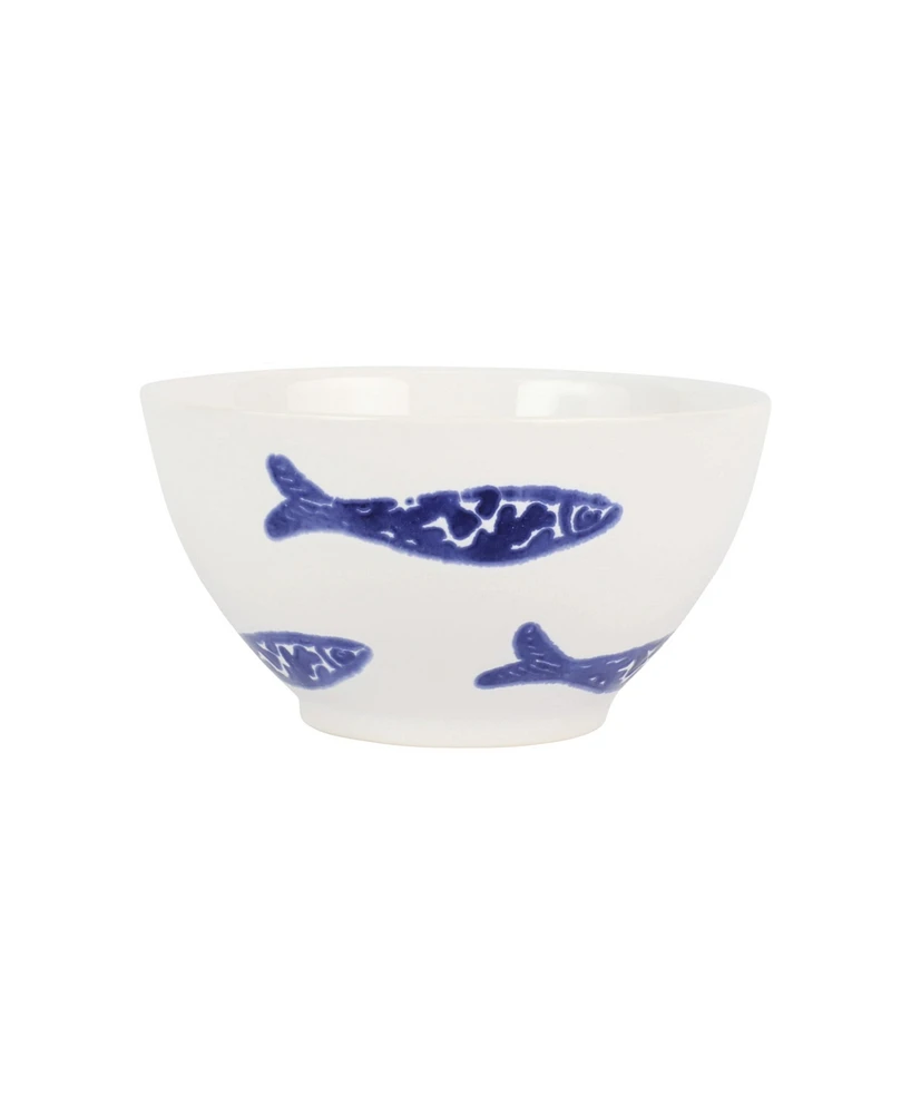 Vietri Santorini Minnows Cereal Bowl