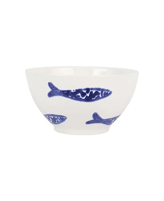 Vietri Santorini Minnows Cereal Bowl