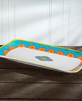 Euro Ceramica Galicia Rectangular Serving Tray