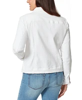Gloria Vanderbilt Petite Amanda Denim Trucker Jacket