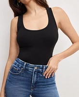 Good American Women's Soft Tech Legs Cropped Jeans
