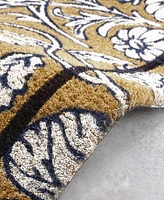 Laura Ashley Decorative Coir Doormat, 30" x 17.5"