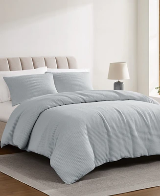 Cannon Heritage Cotton Waffle 3-Pc. Comforter Set