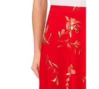 CeCe Women's Seamed Maxi Skirt with Elastic Waist