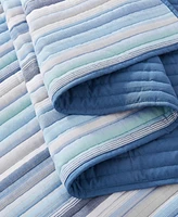 Oceanfront Resort Clearwater Yarn Dye Stripe -Pc. Quilt Set