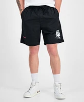 Hugo Boss Men's Fanwear Relaxed Fit Drawstring 7.6" Shorts