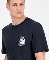 Hugo Boss Men's Core Fanwear Relaxed Fit Short Sleeve Crewneck Graphic T-Shirt